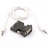 1080P HDMI Female to VGA Male Converter Adapter with 3 5mm Audio Cable  HDMI Connector Golden