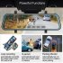 1080P High Definition Car Dvr Front Rear Dual Dash Cam 10 Inch Touch Screen Video Recorder Loop Recording G Sensor Black