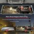 1080P High Definition Car Dvr Front Rear Dual Dash Cam 10 Inch Touch Screen Video Recorder Loop Recording G Sensor Black