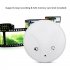 1080P Mini Camera Smoke Detector Cam Motion Detection Loop Recording RC Camcorder Direct Smoke Recording White