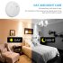 1080P Mini Camera Smoke Detector Cam Motion Detection Loop Recording RC Camcorder Direct Smoke Recording White