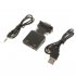 1080P VGA Male to HDMI Female HDTV with 3 5mm Audio USB Plug Cable Adapter  black