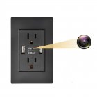 1080P Wall Outlet Camera with Usb Interface Wifi Remote Monitoring Night Vision