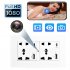 1080P Wall Socket Wifi Camera Dual Type C Fast Charging Night Vision Remote Monitoring Cam Q29