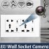 1080P Wall Socket Wifi Camera Dual Type C Fast Charging Night Vision Remote Monitoring Cam Q29