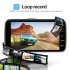 1080P car dash camera with parking cameras brings quality recordings of all that happens on the road to protect you from any malicious and false claims