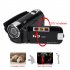 1080p Full HD 16MP DV Camcorder Digital Video Camera 270 degree Rotation Screen 16x Night Digital Zoom Black US Plug