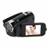 1080p Full HD 16MP DV Camcorder Digital Video Camera 270 degree Rotation Screen 16x Night Digital Zoom Black US Plug