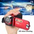 1080p Full HD 16MP DV Camcorder Digital Video Camera 270 degree Rotation Screen 16x Night Digital Zoom Black EU Plug