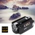 1080p Full HD 16MP DV Camcorder Digital Video Camera 270 degree Rotation Screen 16x Night Digital Zoom Black EU Plug