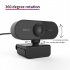 1080p Full Hd Webcam Built in Microphone Usb Plug Web Cam for Mac Laptop Youtube Xbox Skype PC Computer Black