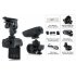1080p HD Sport Action Camera and Car Dash Cam 2 in 1 Camera with 1 5 Inch Screen  120FPS slow motion recording and plenty of accessories