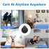 1080p Hd Camera Mobile Phone Remote Monitoring Wireless Wifi Night Vision Camcorder Video Surveillance Smart Life Home H3b black