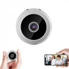 1080p Hd Ip Mini Camera Remote Control Night Vision Motion Detection Security Surveillance Video Camcorder A9  with Snake Pipeline  White