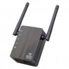 1080p Hd Mini Camera Wifi Extender Router Signal Enhancer Booster Motion Detection Surveillance Monitoring Nanny Cam black EU Plug