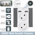 1080p Hd Wifi Mini Camera Usb Adapter Plug Cameras Motion Detection Home Security Nanny Camcorder Eu Plug EU Plug