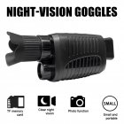 1080p High definition Infrared Night Vision Camera Digital Telescope Camera In Darkness Low Light Conditions For City Wildlife Observation black
