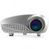 1080p Mini Multimedia LED Projector has 320x240 Resolution  1000 1 Contrast Ratio  50 Lumens and a HDMI port