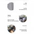 1080p Simple Portable Metal Anti light Projector Screen 16 9 Hd Foldable Home Movie Projection Curtain 84 inches  186x105CM 