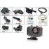 1080p Sports Action Camera  Wave  features 1 5 Inch Display  30M Waterproof  G sensor  Touch Button  4 Mounts  4x Digital Zoom  6 IR LEDs 