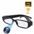1080p Wifi Camera Glasses Mobile Monitoring Outdoor Cycling Dvr Video Recorder Compatible For Android ios Black WiFi Glasses