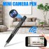 1080p Wifi Mini Pen Camera Micro Cams Voice Recorder Multifunctional Home Security Surveillance Body Camcorder black