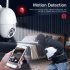 1080p Wireless Wifi Camera Outdoor Cctv Full Hd Ptz Smart Motion Detection Home Security Infrared Camera 1080P English EU plug