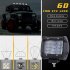 108W 4 Rows LED Work Light Bar for Offroad Off road Truck  6000K white 1pc