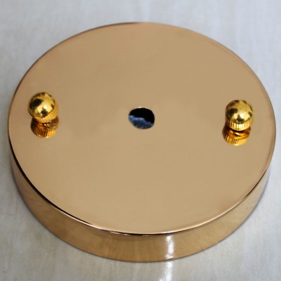 10cm Ceiling Base Plate Round Metal Pendant Light Accessories 10cm French Gold Base
