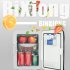 10L Portable Mini Fridge For Car And Home Use  Semiconductor Refrigerator Cooler And Warmer With Back Heat Dissipation Grille  For Foods  Drink  Breast Milk Sto