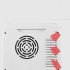 10L Portable Mini Fridge For Car And Home Use  Semiconductor Refrigerator Cooler And Warmer With Back Heat Dissipation Grille  For Foods  Drink  Breast Milk Sto