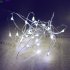 10M 20M 100LEDs 200LEDs Small Size Normally on Solar Powered Copper Wire String Light White light 20 meters 200 LED  ME0004101 