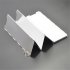 10PCS Outdoor Pinic BBQ Cooking Wind Shield Ultra Light Foldable Alloy Camping Cooker Gas Stove Wind Shield Silver 10 pieces