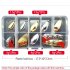 10Pcs 16Pcs Fishing Metal Lure Kit Baits Sequins Spinner Lures 16 sequins 2 5g 82g