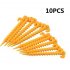 10Pcs 20cm Tent Hook Stakes Camping Tents Pegs Accessories Ground Support Nails 10pcs
