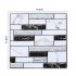 10Pcs 3D Removable Self adhesion Waterproof Tile Wall Sticker DIY Home Decoration WP509