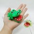 10Pcs Mini Biting Finger Teeth Toys Cartoon Keychain Funny Bite Hand Dentist Games Children Innovation Toy Random Color