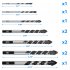 10Pcs Professional Masonry Drill Bit Set 1 8 Inch 5 32 Inch 3 16 Inch 1 4 Inch 5 16 Inch 3 8 Inch 1 2 Inch Multi Size Industrial Strength Carbide Drill Bit Tip 