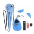 10Pcs Set Saxophone Cleaning Kit Sax Clean Cloth Mouthpiece Brush Belt Mini Screwdriver Set Saxophone Accessories blue black 10pcs set