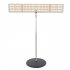 10W 120LEDs Plant Growth Lamp IP54 Waterproof Auto On Off Adjustable Brightness Height LED Full Spectrum Plant Light Telescopic pole light Base US Plug