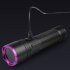 10W 365nm Purple Light Flashlight  LED Powerful Flashlights  Rechargeable Powerful Fluorescent Detector  Purple Light Flashlight  For Pet Urine Detection  Resin