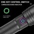 10W 365nm Purple Light Flashlight  LED Powerful Flashlights  Rechargeable Powerful Fluorescent Detector  Purple Light Flashlight  For Pet Urine Detection  Resin
