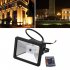 10W Colourful Project Lamp with Remote Control Christmas Valentine s Day Park KTV Decoration