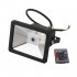 10W Colourful Project Lamp with Remote Control Christmas Valentine s Day Park KTV Decoration