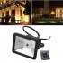 10W Colourful Project Lamp with Remote Control Christmas Valentine s Day Park KTV Decoration