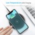 10W Fast Wireless Charger Micro USB General Qi Ultra slim Charging Pad   white
