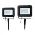 10W LED Black Light With Adjustable Bracket Wire 5ft 120   Light Range Plug IP66 Waterproof LED Flood Light For Party Fluorescent Poster Decoration 395nm