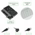 10W LED Black Light With Adjustable Bracket Wire 5ft 120   Light Range Plug IP66 Waterproof LED Flood Light For Party Fluorescent Poster Decoration 395nm