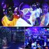 10W LED Black Light With Adjustable Bracket Wire 5ft 120   Light Range Plug IP66 Waterproof LED Flood Light For Party Fluorescent Poster Decoration 395nm