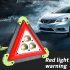 10W LED Triangle Warning Stop Sign Car Breakdown Emergency Safety Light USB Rechargeable Safety Signal Hand Light Camping Essential Light 303 yellow